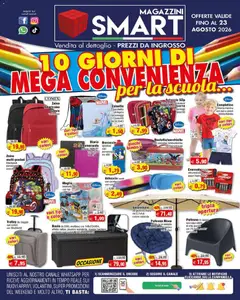 Anteprima del volantino Magazzini Smart volantino valido a partire dal 14/08/2026