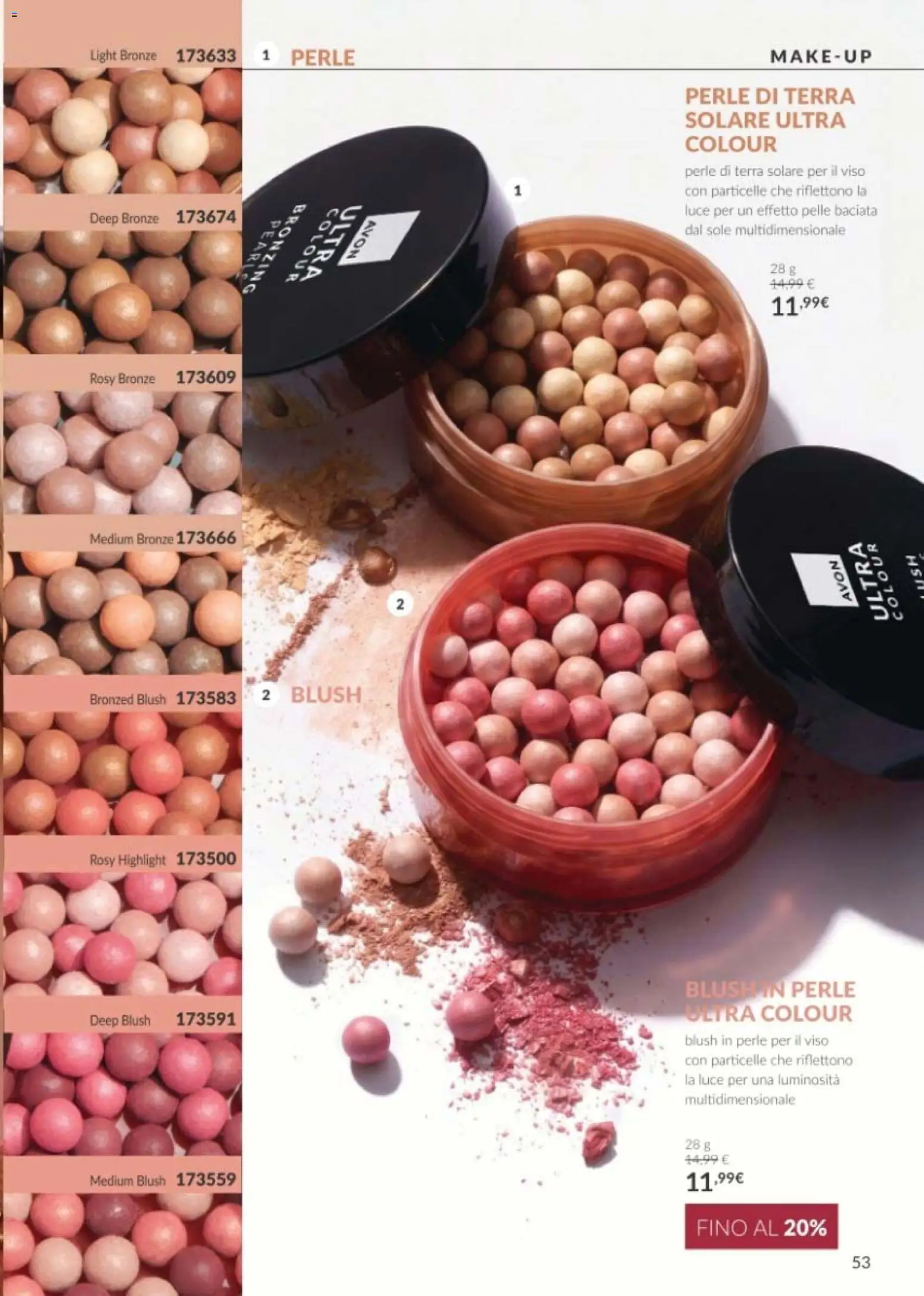 Volantino Avon del 01/10/2026 | Pagina: 53 | Prodotti: Terra, Blush