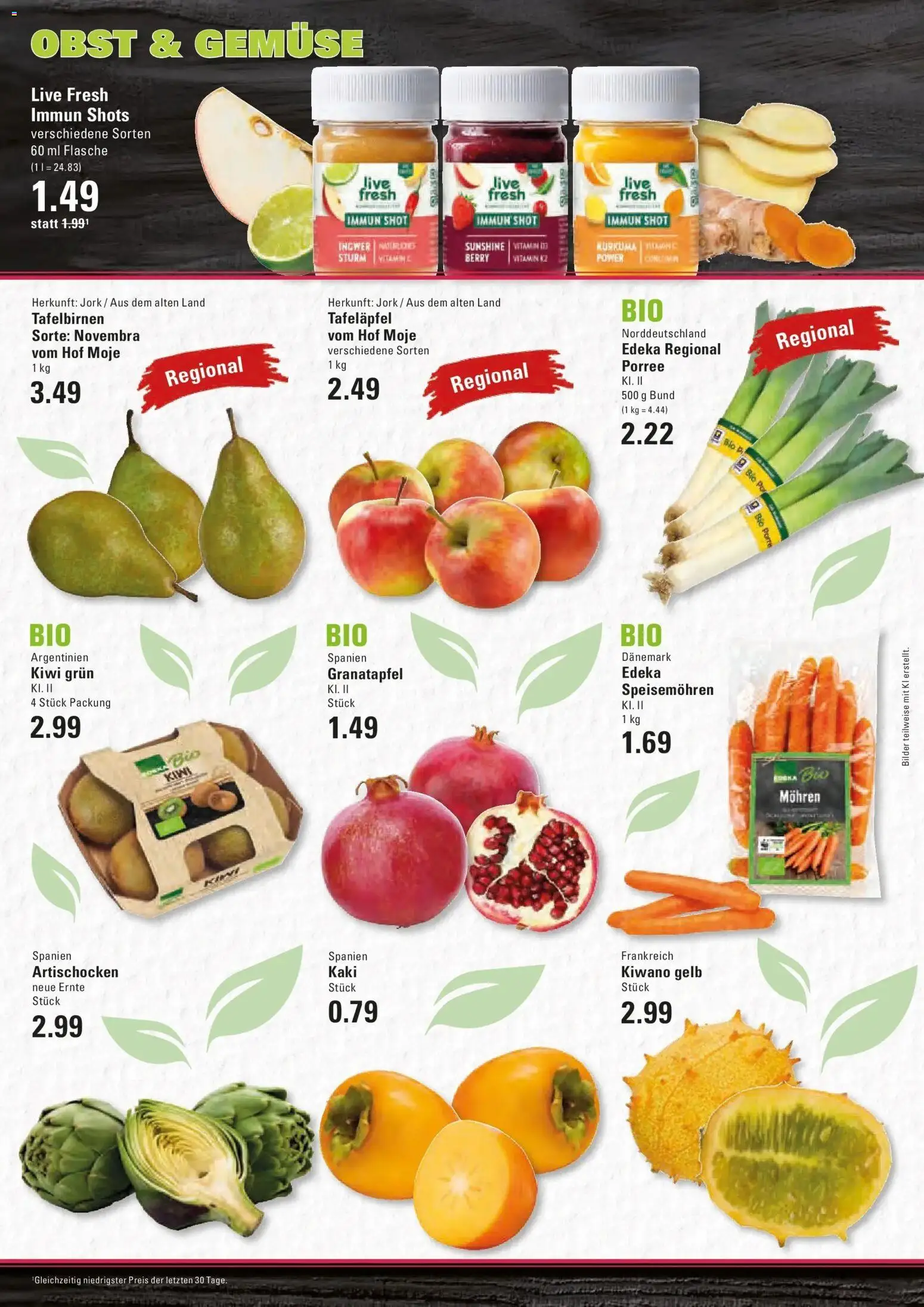 Edeka Prospekt Prisdorf (ab 19.10.2026) » Angebote Online | Seite: 2 | Produkte: Mohren, Bilder, Kaki, Kiwi