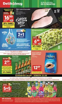 Pogląd oferty "Delikatesy Centrum gazetka" - ważna od 20.08.2026