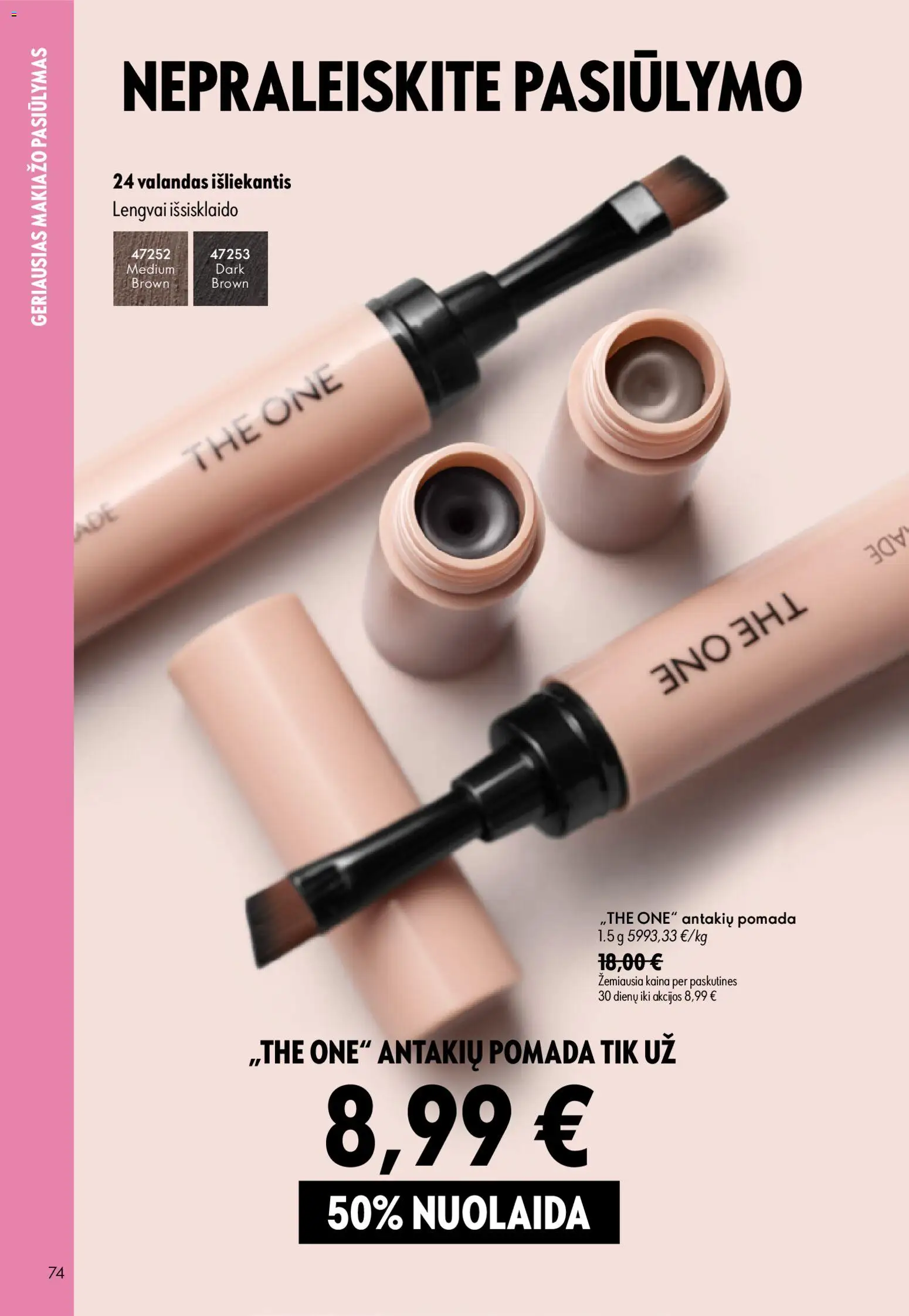 Oriflame akcijos nuo 24.06.2026 | Puslapis: 74