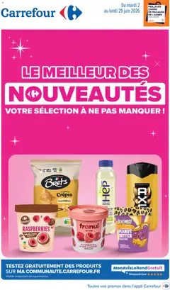 Carrefour - Prévisualisation de Carrefour Les nouveautés de juin valide à partir de 02.06.2026