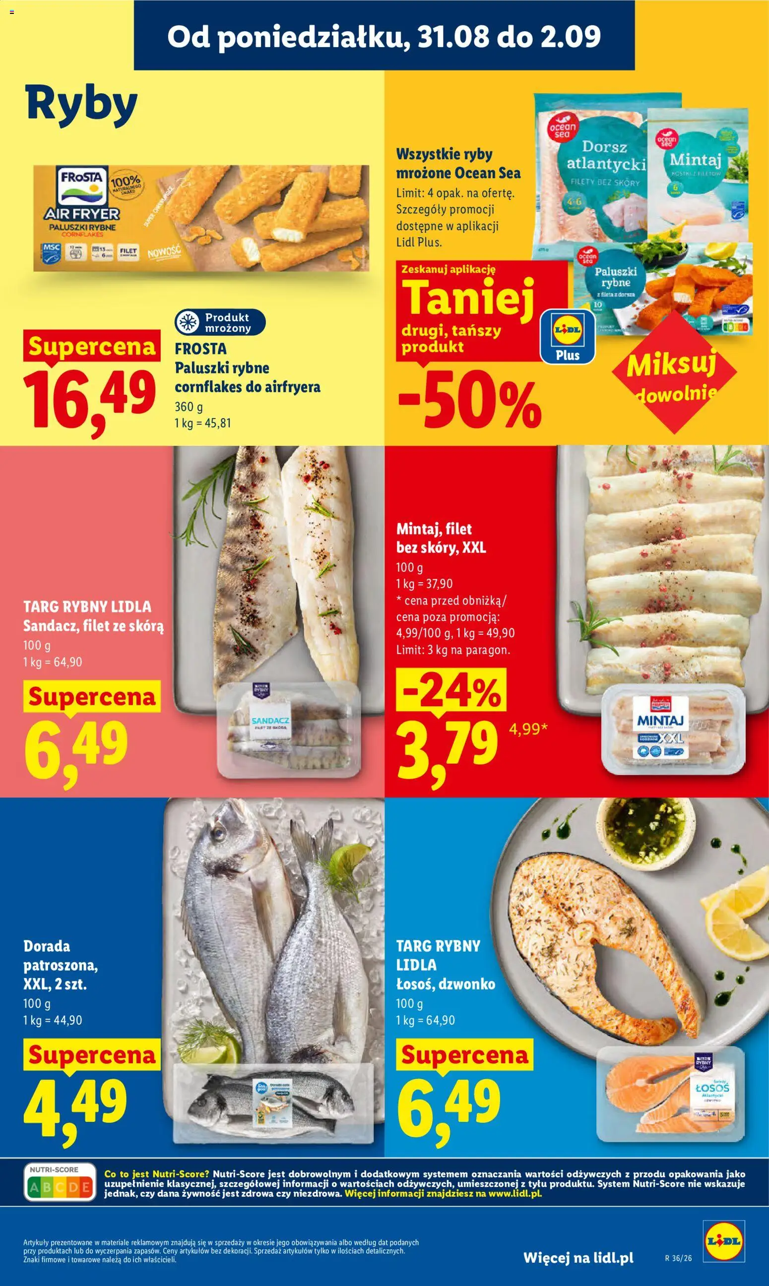 Lidl Polsko leták od 31.08.2026 | Strana: 55 | Produkty: Cornflakes, Ryby, Losos, Filet