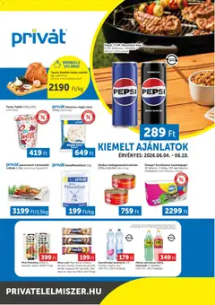 PRIVÁT Déli vármegyék - amely érvényes a következő dátumtól: 04.06.2026