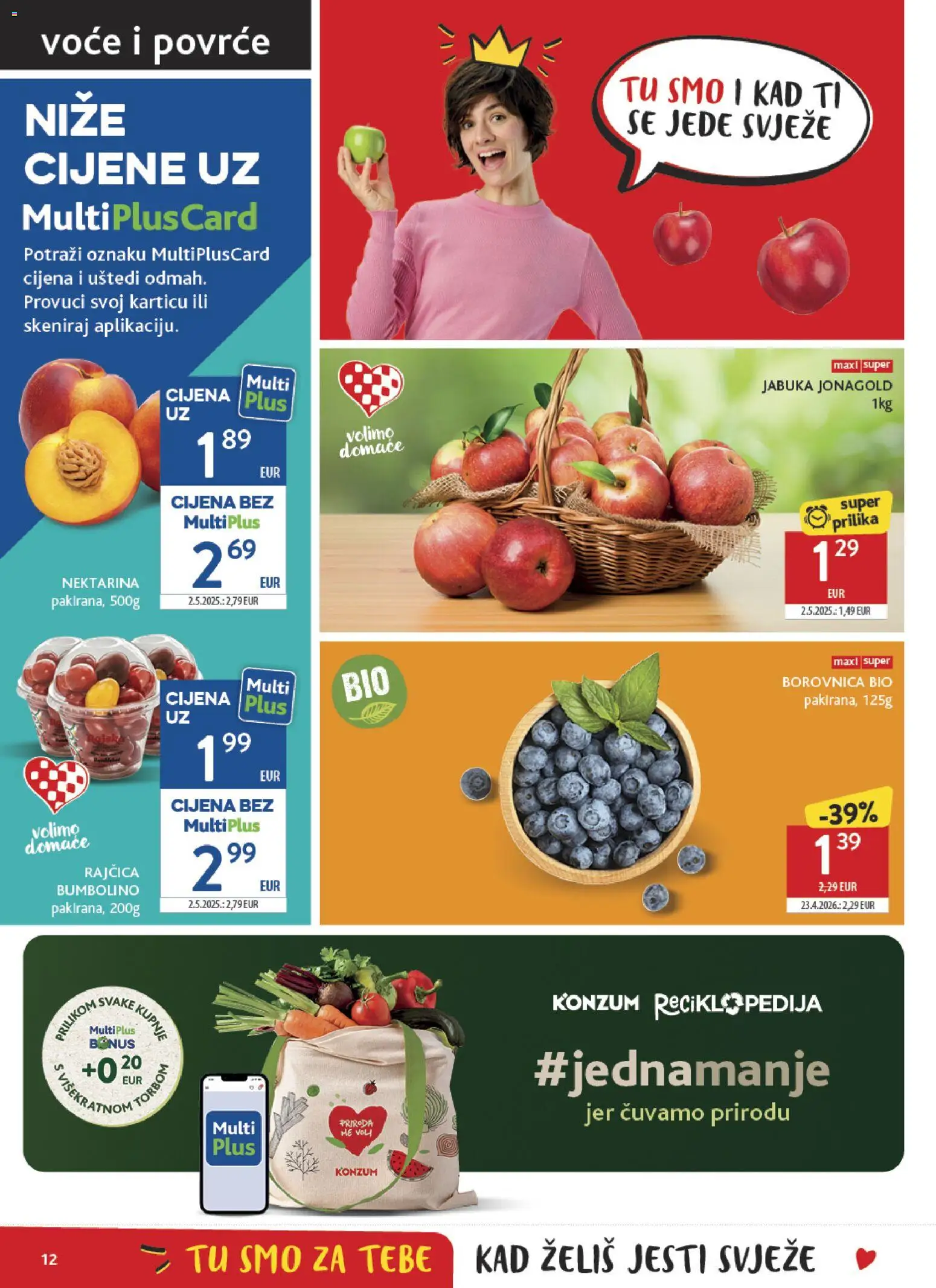 Konzum HR akciós ujság - amely érvényes a következő dátumtól: 20.05.2026 | Oldal: 12