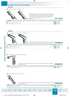 Rexel - Prévisualisation de Rexel - Brochure Sanitaire valide à partir de 20/04/2026 | Page: 72 | Produits: Robinet, Lavabo, Piles, Livre