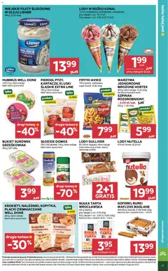 Pogląd oferty "Stokrotka gazetka" - ważna od 18.06.2026 | Strona: 35 | Produkty: Placki ziemniaczane, Bułka, Lody, Warzywa