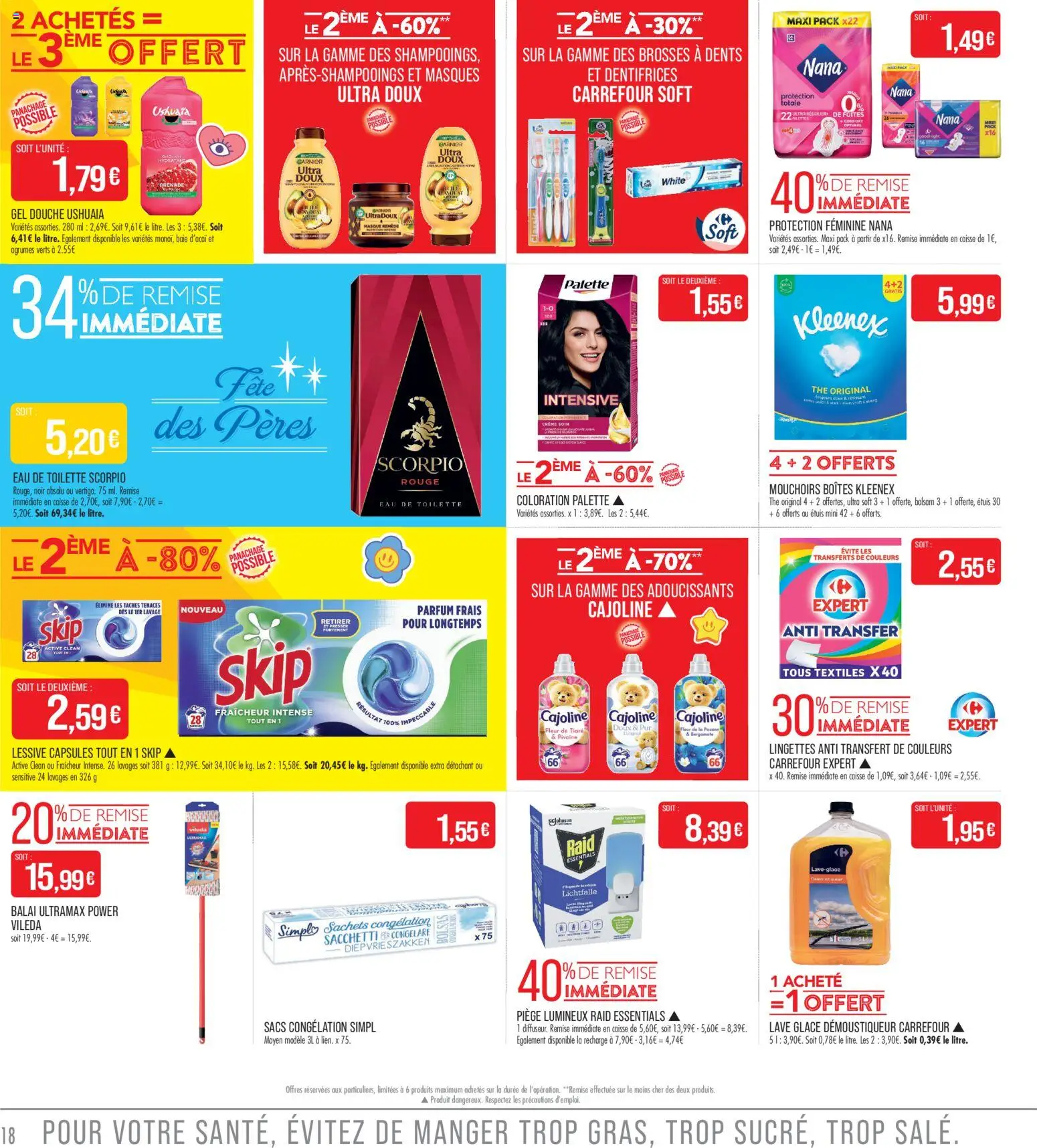 {H1} | Page: 18 | Produits: Bergamote, Eau de toilette, Lessive, Crème
