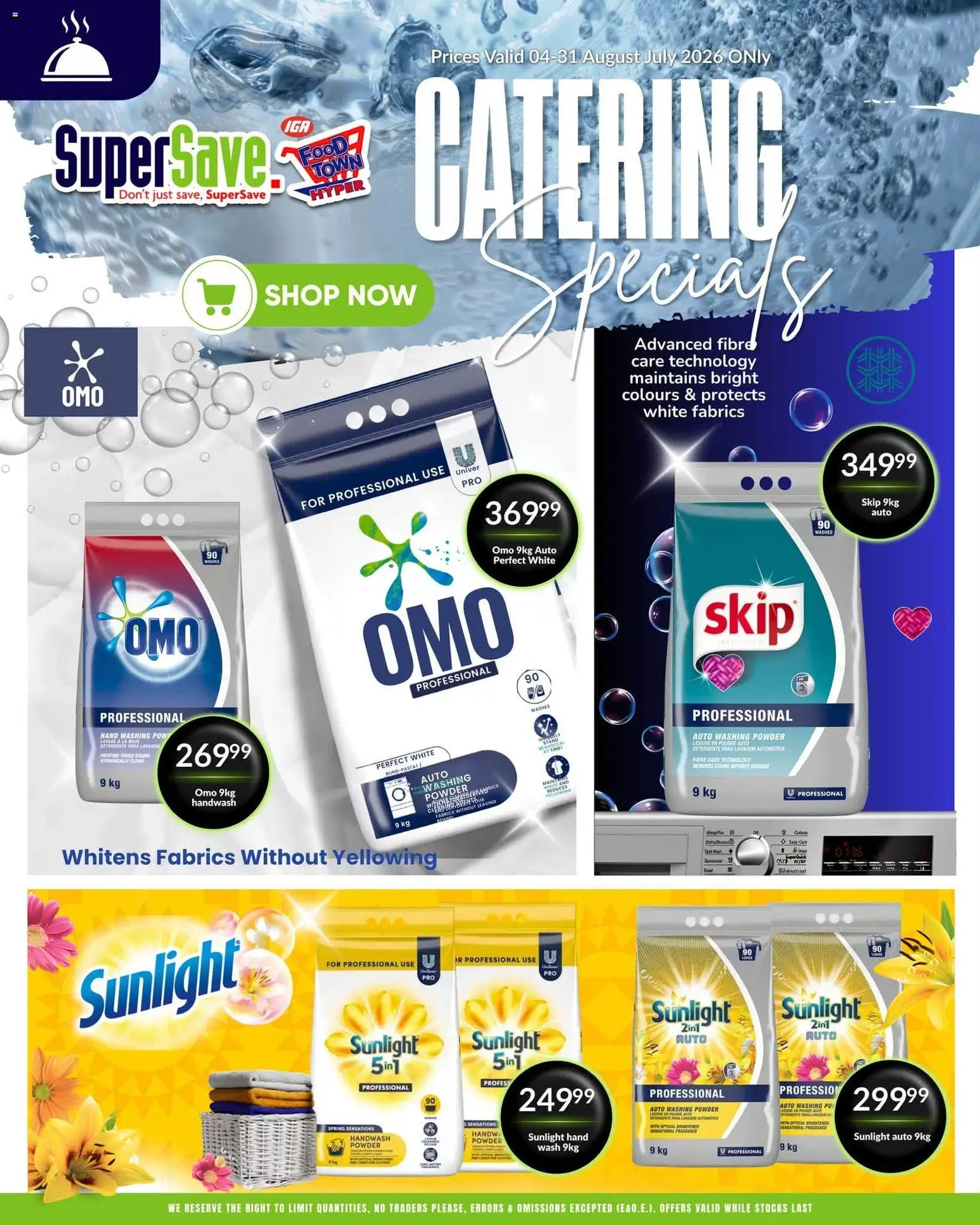 New Super Save catalogue – valid from 04/08/2026 | Page: 15 | Products: Handwash, Powder, Washing powder