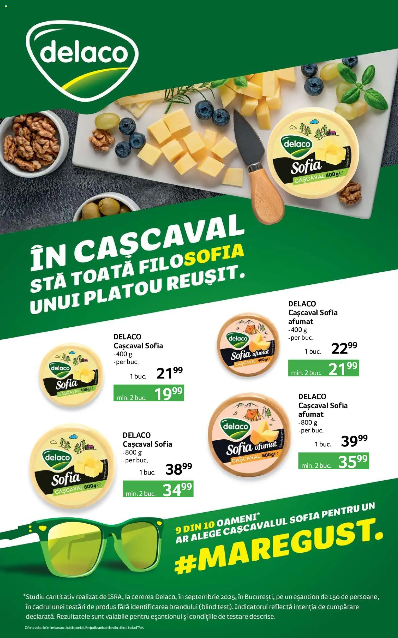 Noul catalog Selgros – valabil de la 21.08.2026 | Pagină: 11 | Produse: Delaco, Cașcaval