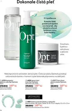 Náhled letáku Oriflame katalog č. 13/2026 od 09.09.2026 | Strana: 74 | Produkty: Voda, Čelenka, Toner, Maska