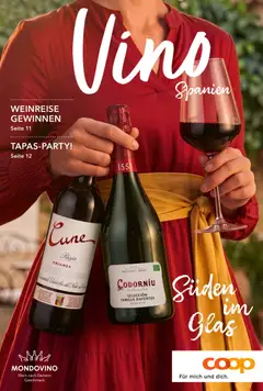 Coop aktionen Vino Spanien ab 15.10.2026 gültig