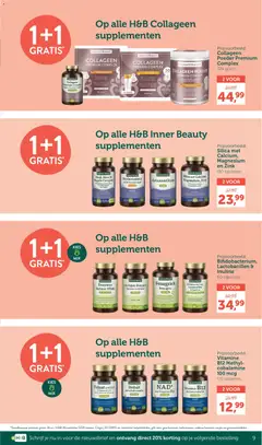 Holland & Barrett Folder / Publicité - Voorbeeld van een folder van Holland & Barrett, geldig van 18.05.2026 | Pagina: 9 | Producten: La, Supplementen, Poeder, Artisjok