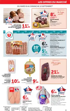bi1 - Prévisualisation de bi1 Catalogue valide à partir de 08/09/2026 | Page: 11 | Produits: Canard, Boudin, Viande, Céréales
