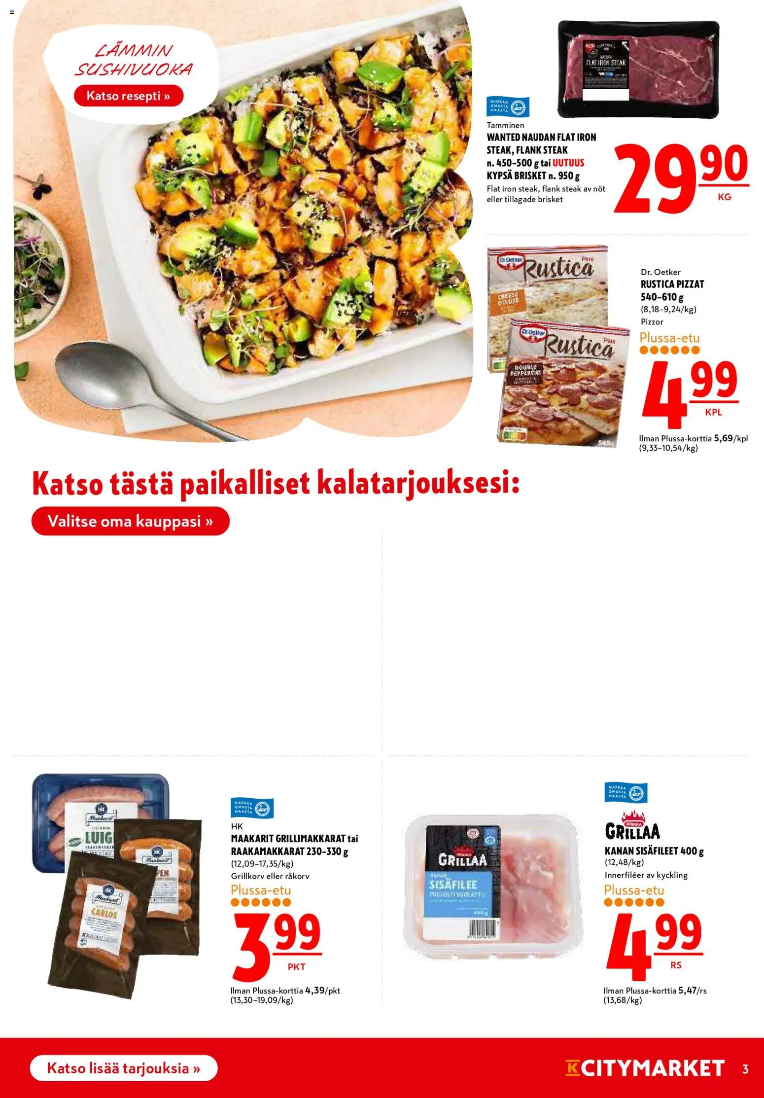K-Citymarket tarjoukset – voimassa 28.05.2026 alkaen | Sivu: 3