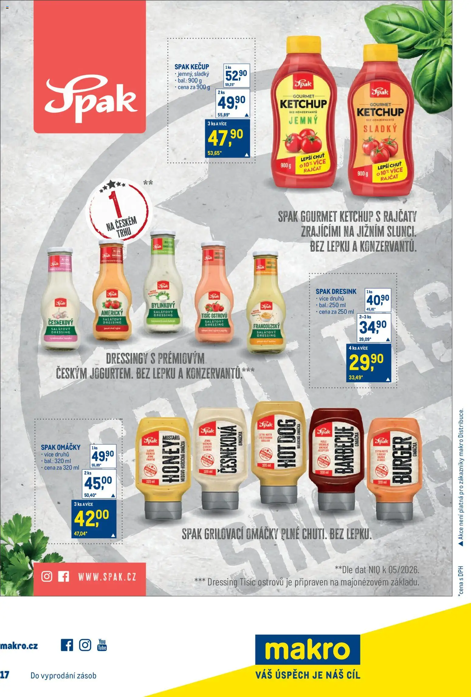 Makro leták - Pro milovníky jídla od 29.07.2026 | Strana: 28 | Produkty: Burger, Gourmet, Kečup, Hot dog