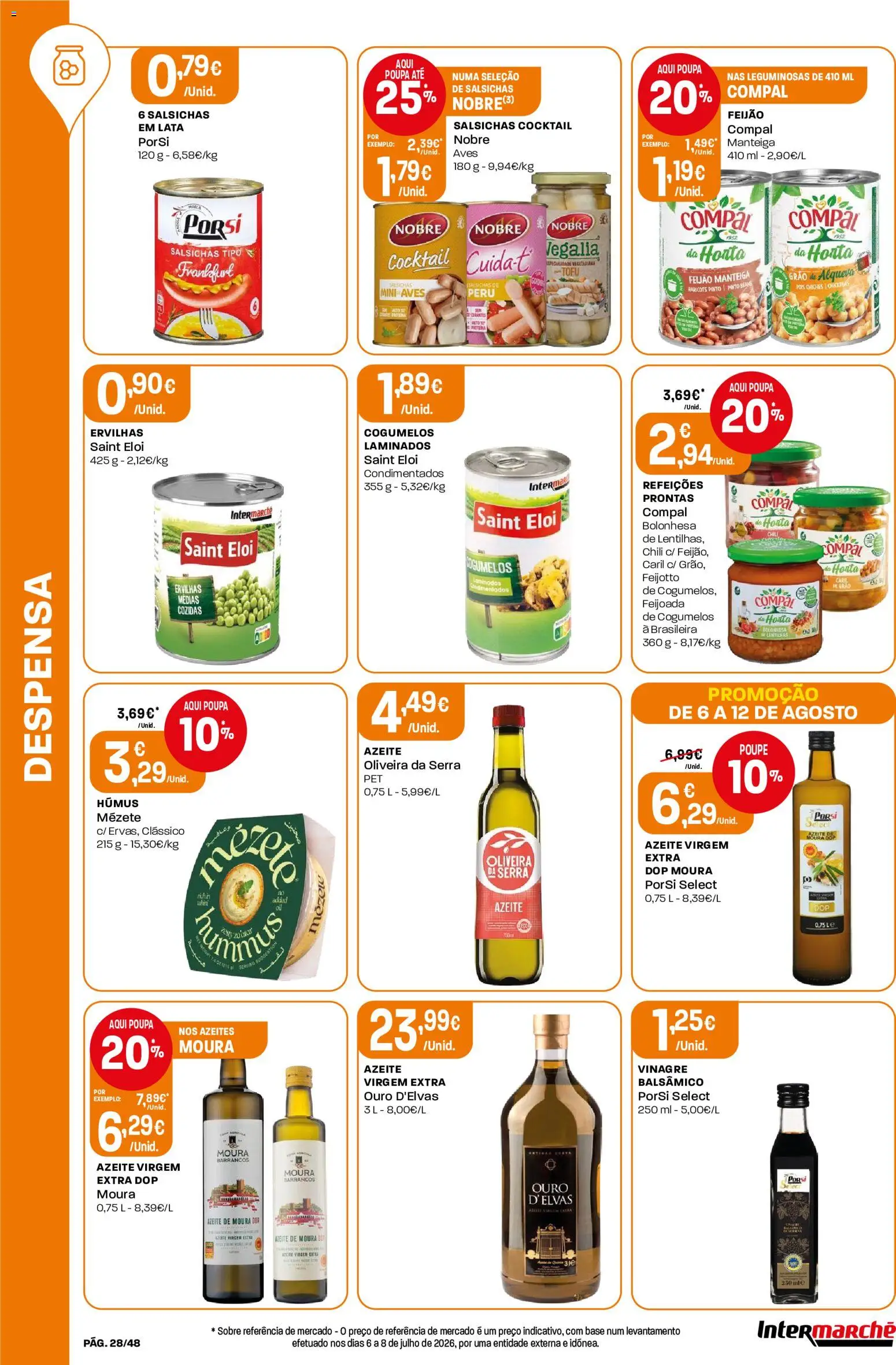 Intermarché folheto │ válido de 06/08/2026 | Página: 28