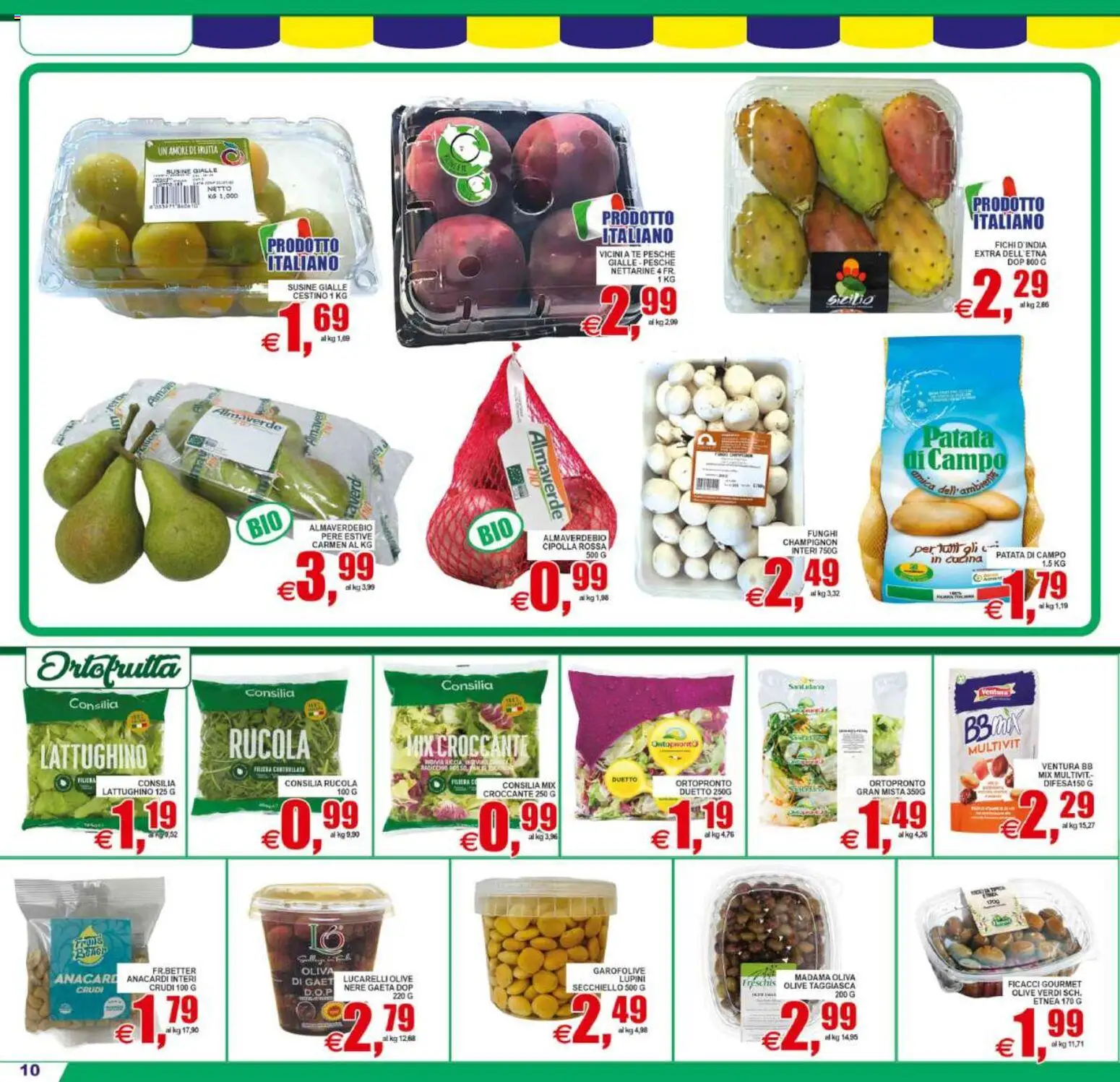Volantino Pewex del 21/08/2026 | Pagina: 10 | Prodotti: Lupini, Fichi, Nettarine, Susine