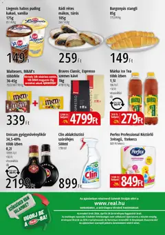 Reál Bevásárló hétvége - Kisalföld - amely érvényes a következő dátumtól: 07.05.2026 | Oldal: 2 | Termékek: Stangli, Ice tea, Tea, Szemes kávé