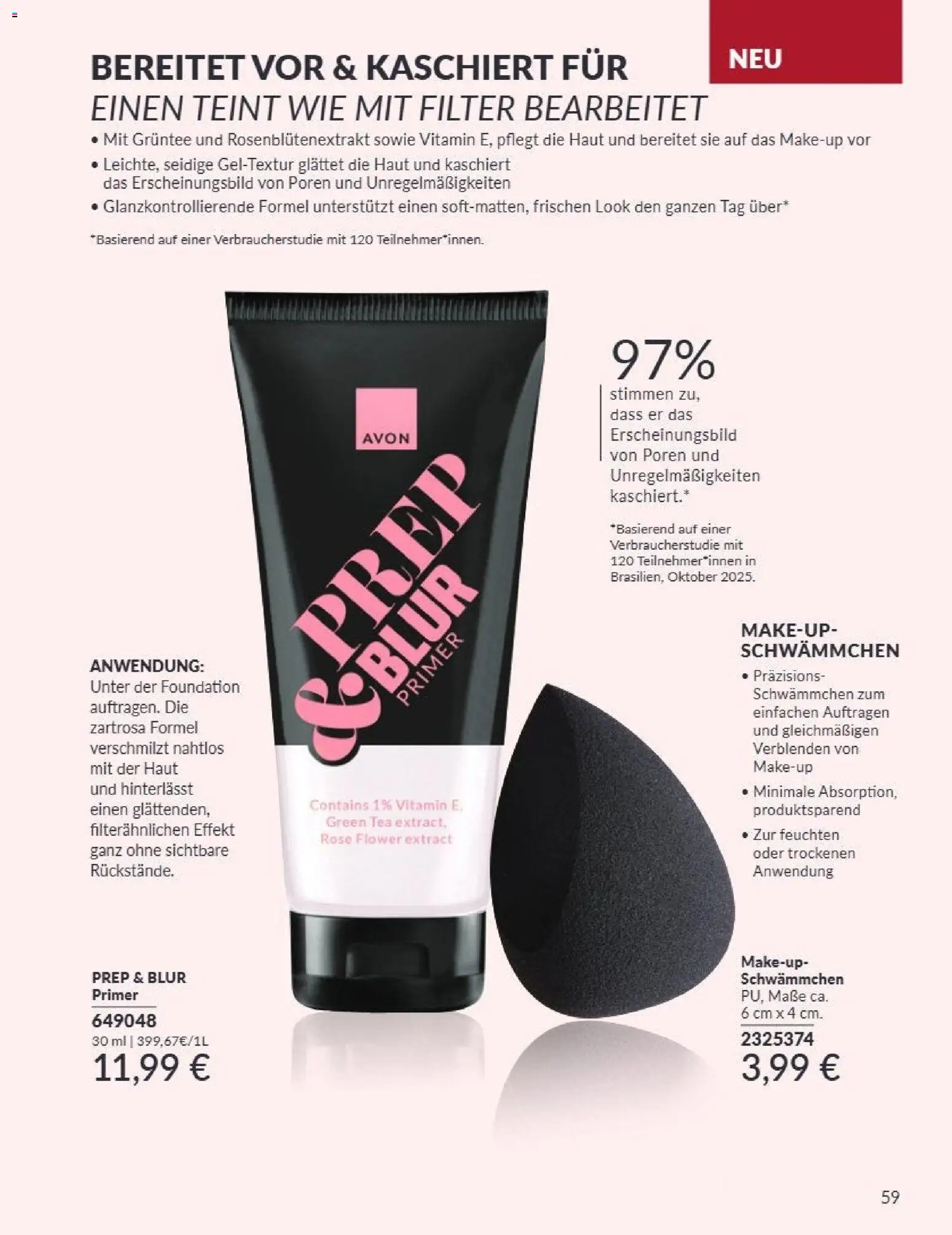 AVON Katalog September 2026 – gültig ab 01.09.2026 | Seite: 55 | Produkte: Foundation, Primer