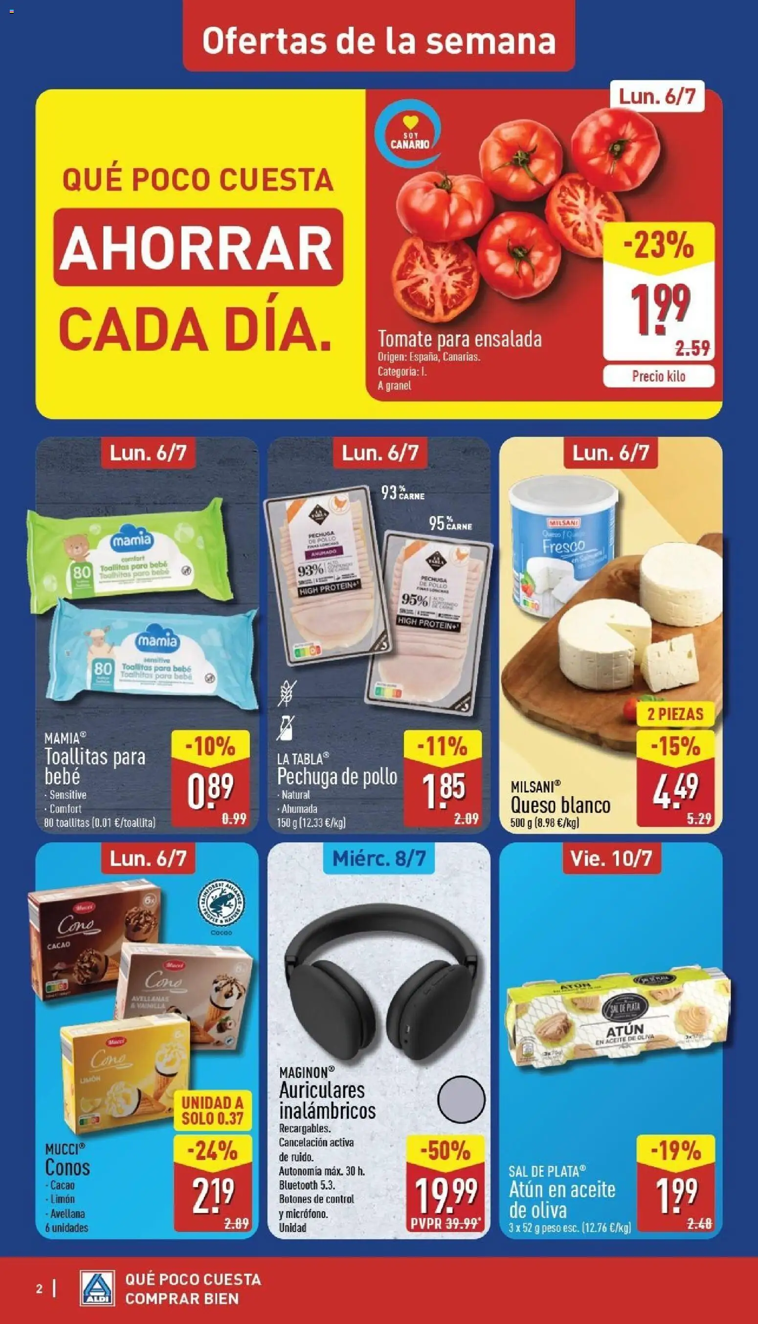 Aldi folleto Canarias │ válido desde el 06/07/2026 | Página: 2