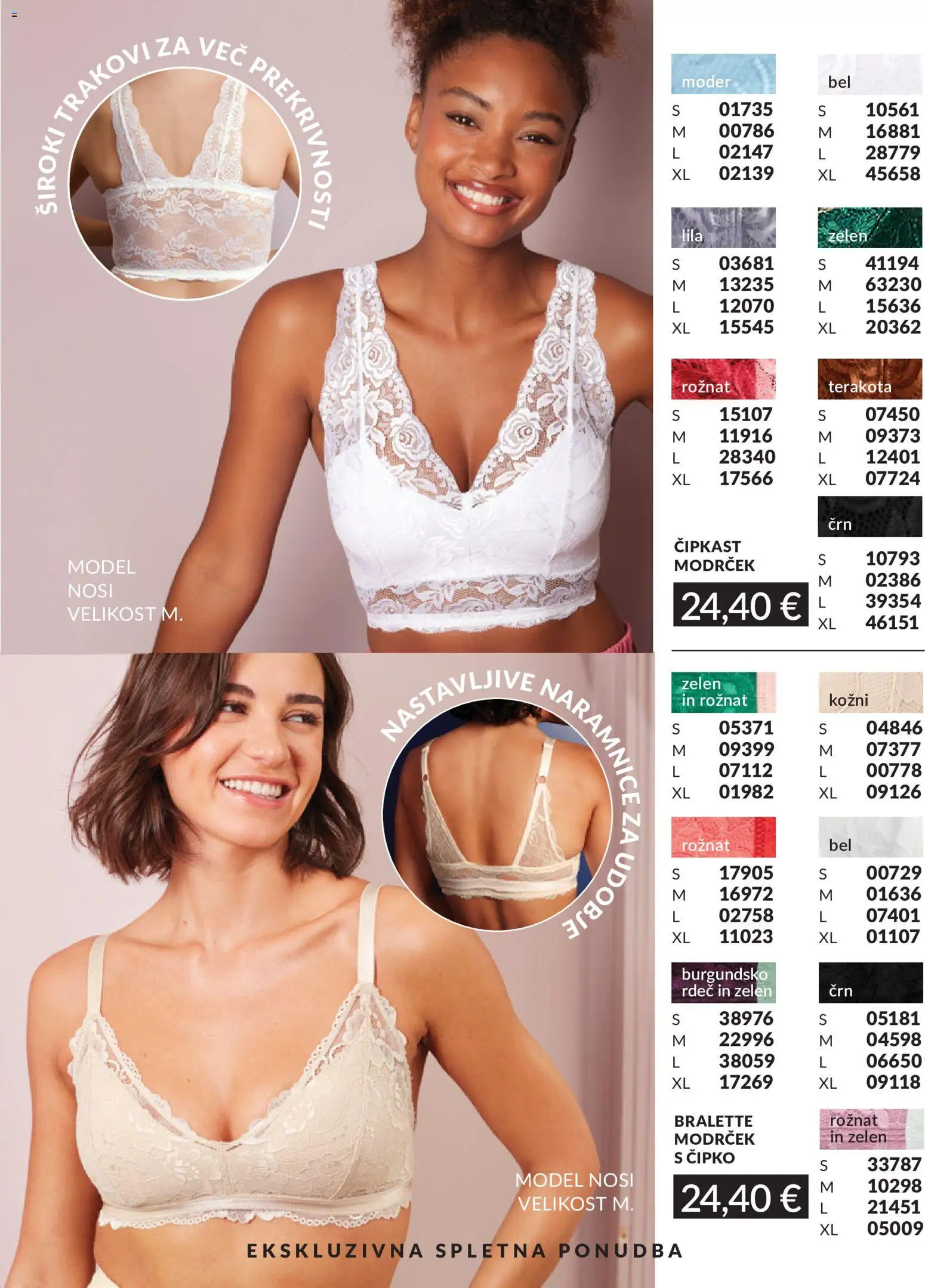 Novi Avon katalog ponudbe – veljaven od 01.08.2026 | Stran: 199 | Izdelki: Modrcek