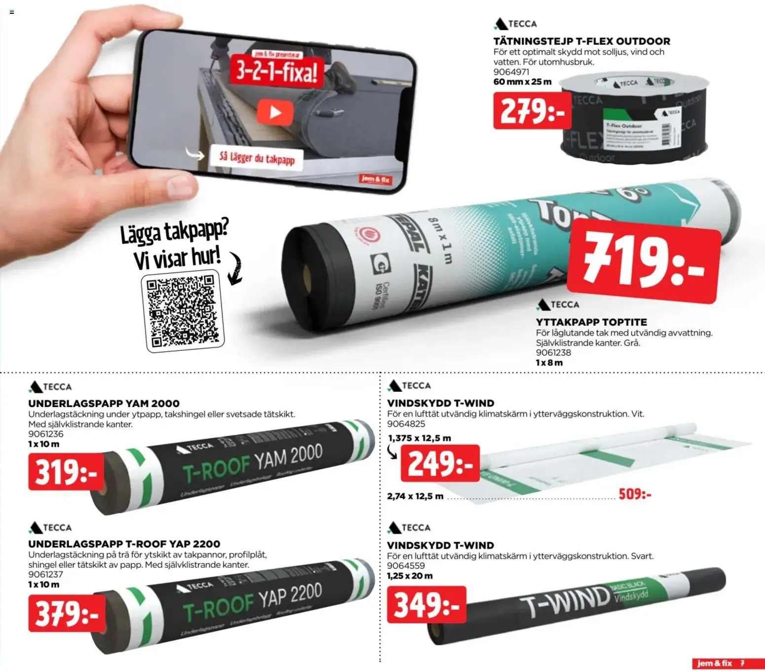 ByggMax reklamblad aktuell från 22/06/2026 | Sida: 7 | Produkter: Vindskydd