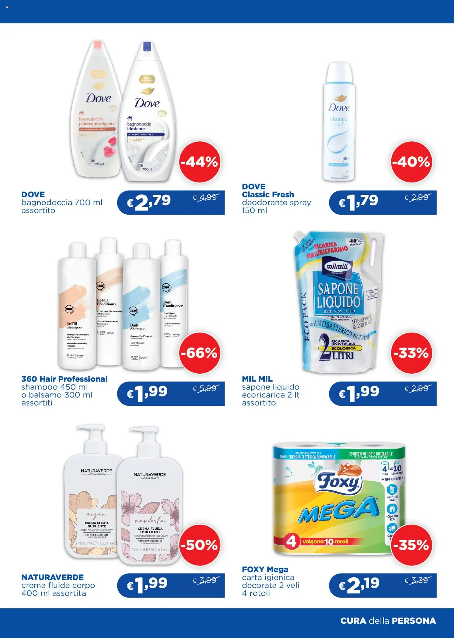 Volantino Acqua e Sapone del 31/07/2026 | Pagina: 6 | Prodotti: Shampoo, Balsamo, Sapone, Deodorante