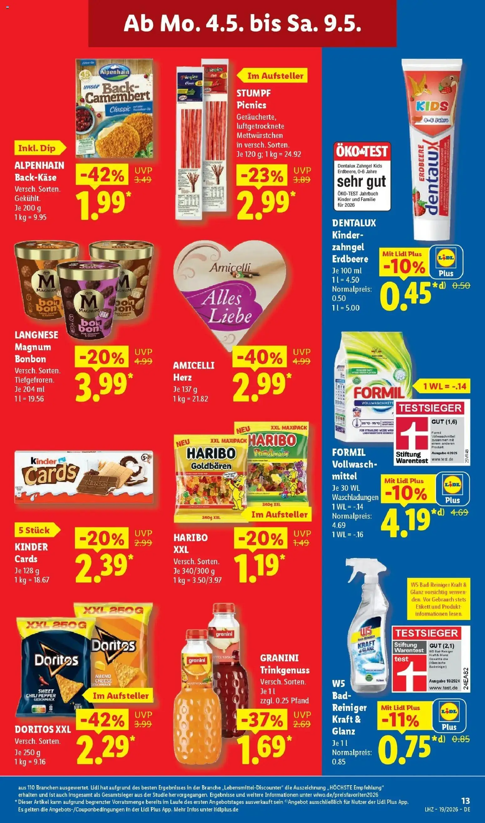 Lidl Prospekt Mahlow – gültig ab 04.05.2026 | Seite: 23 | Produkte: Haribo, Bad, Chili, Granini