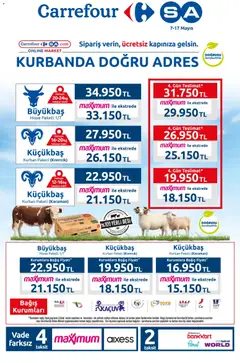 07.05.2026 tarihinden itibaren geçerli olan CarrefourSA kataloğu önizlemesi