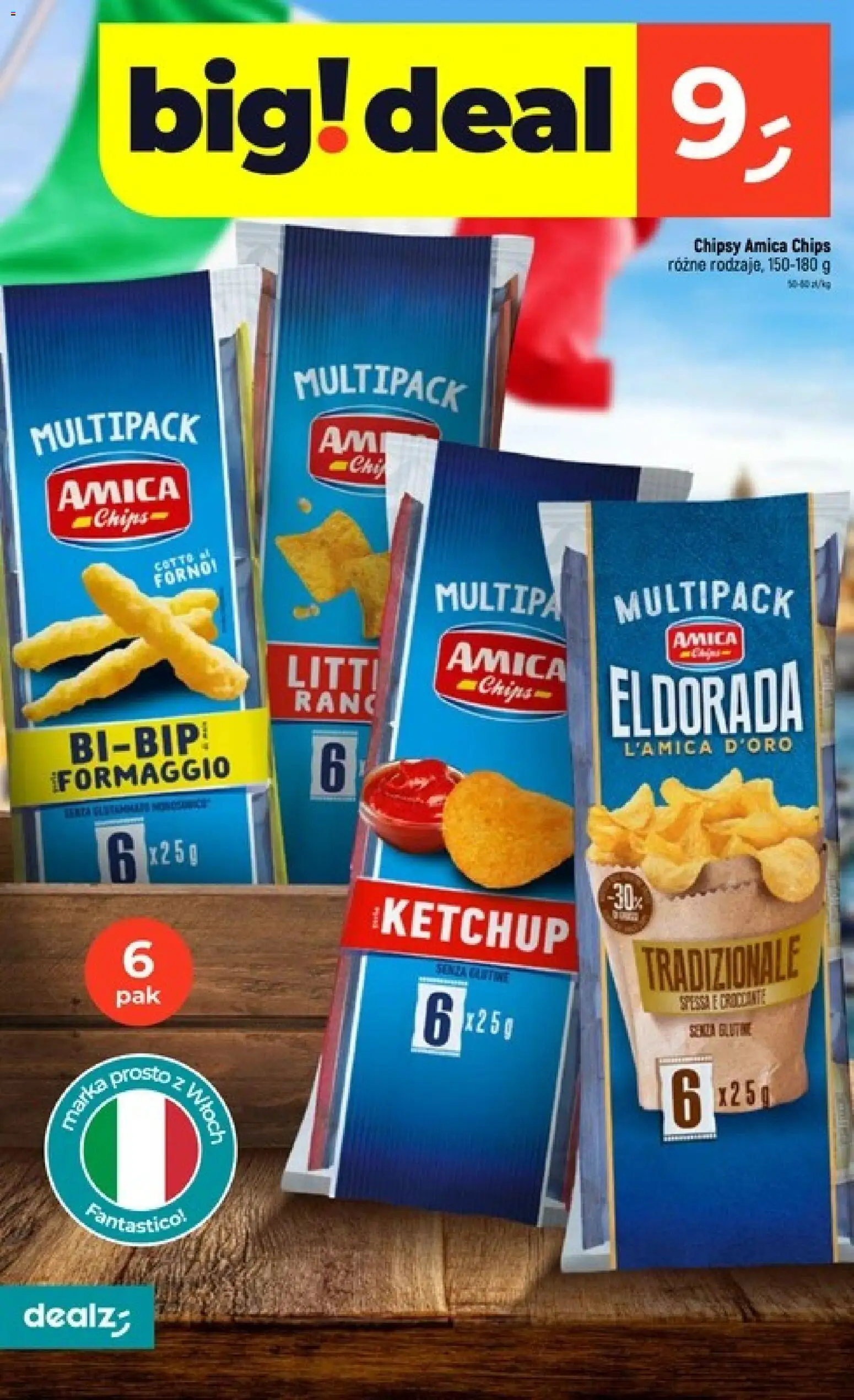 Dealz gazetka od 30.07.2026 | Strona: 14 | Produkty: Chipsy, Ketchup