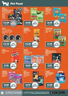 Preview of Bestway - The Big Deals Brochure valid from 09/10/2026 | Page: 30 | Products: Tuna, Pet food, Turkey, Bacon