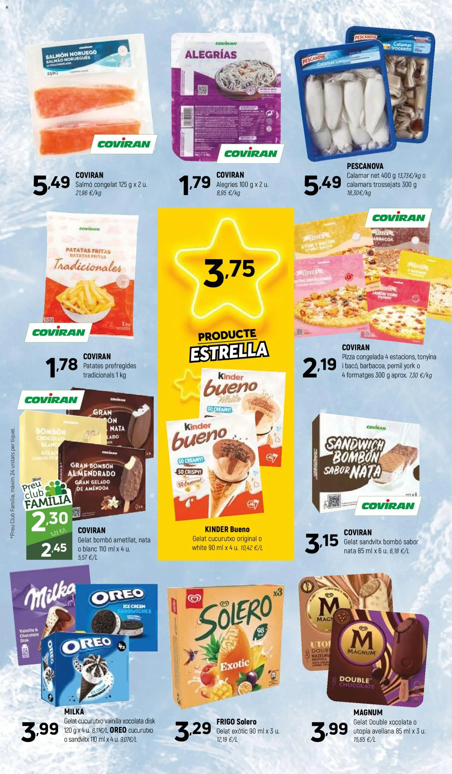 Coviran Ofertas │ válido desde el 11/08/2026 | Página: 5 | Productos: Oreo, Pizza, Vainilla, Pizza congelada