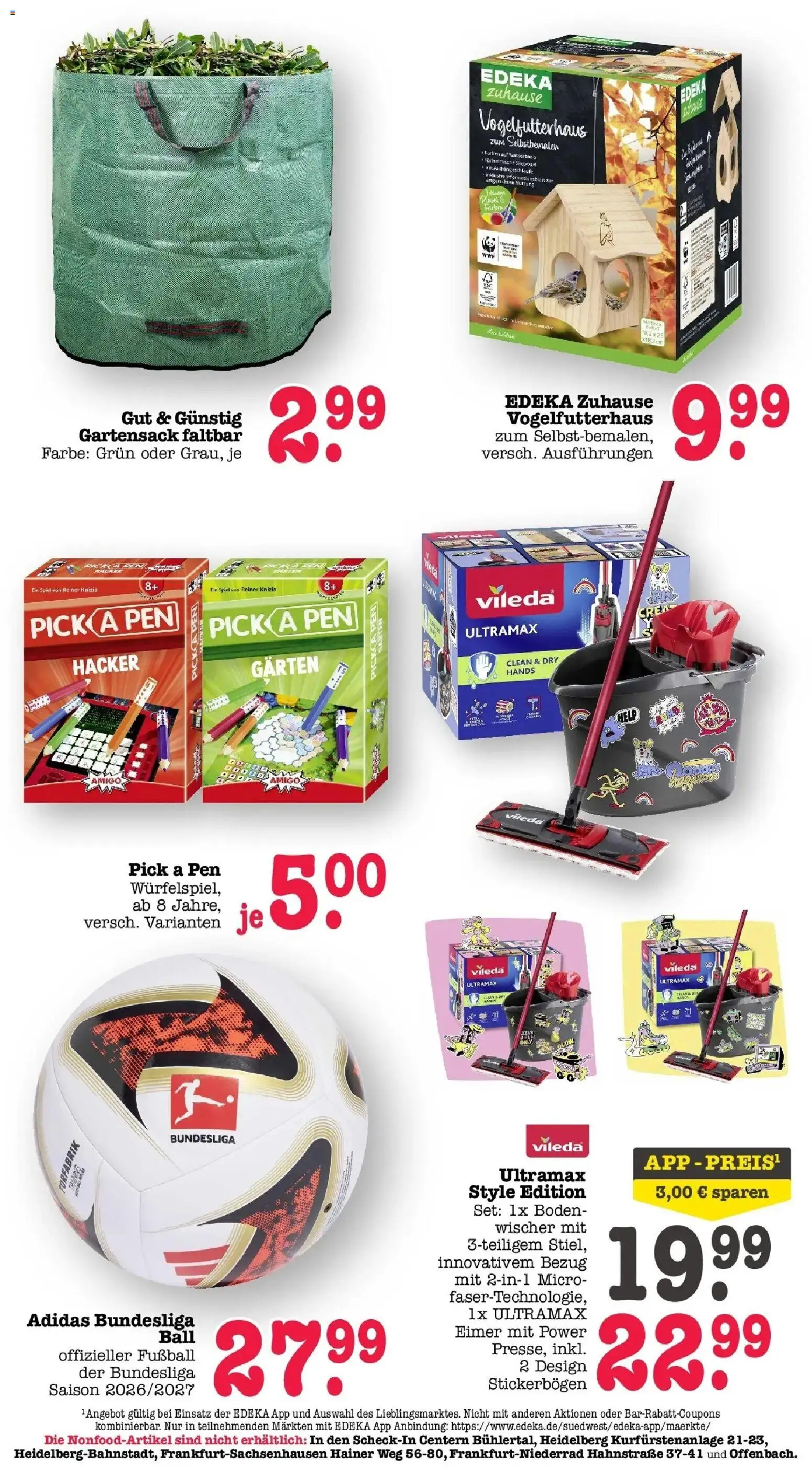 Edeka Prospekt Bühlertal (ab 07.09.2026) » Angebote Online | Seite: 60 | Produkte: Spiel, Fußball
