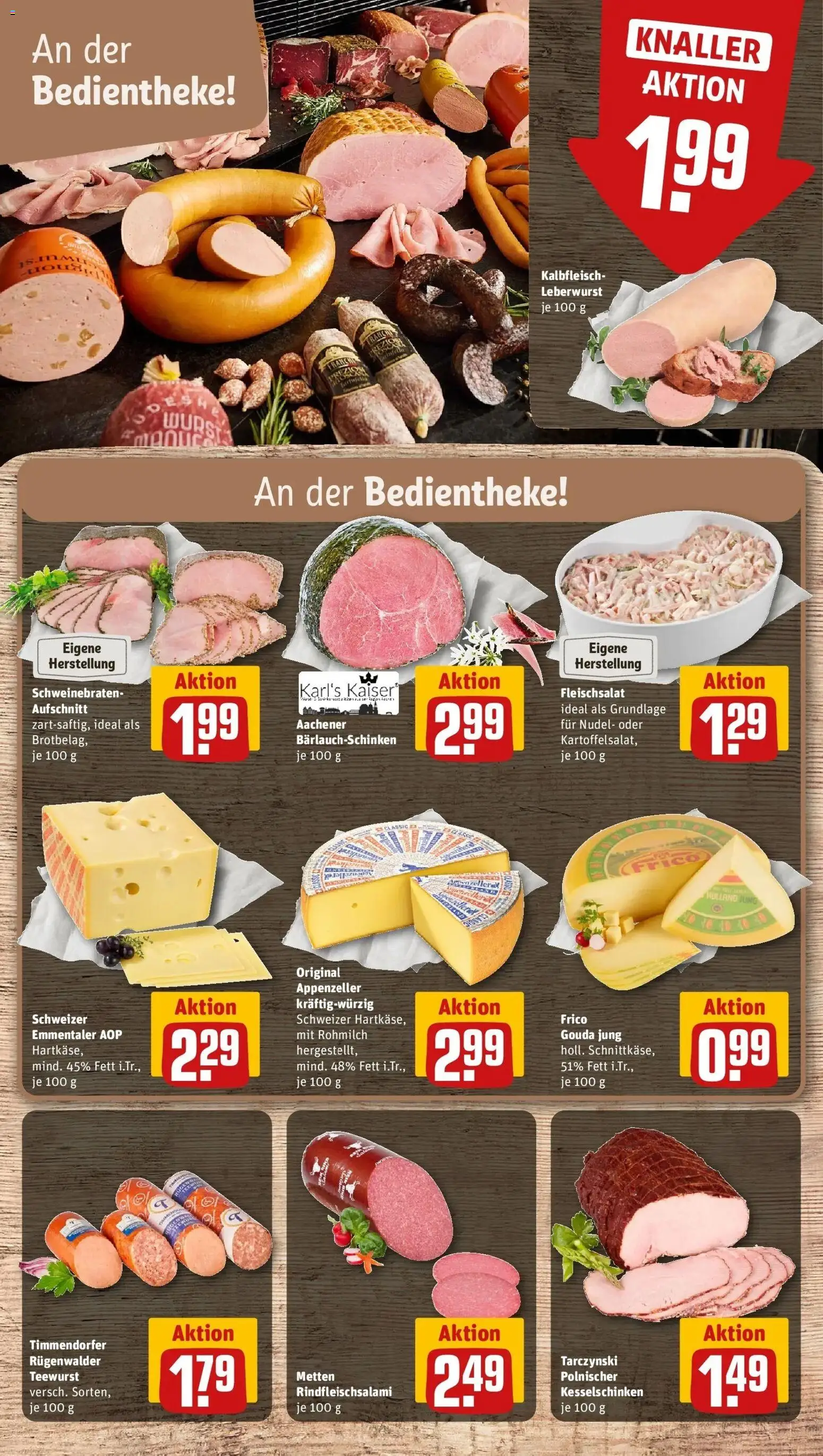 REWE Prospekt ab 10.08.2026 zum Blättern » Angebote | Seite: 7 | Produkte: Gouda, Wurst