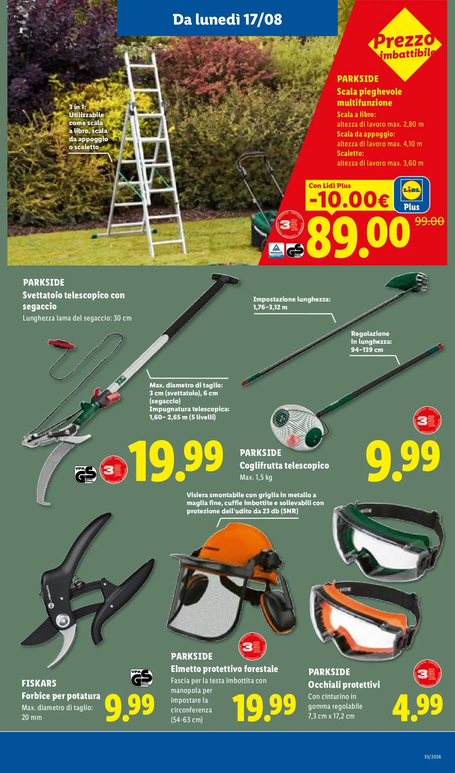 Volantino Lidl del 13/08/2026 | Pagina: 33
