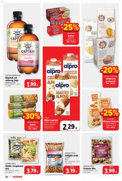ALPRO, Biljni napitak - Pregled kataloga iz trgovine Plodine, vrijedi od 29.07.2026 | Stranica: 32 | Proizvodi: Keksi, Badem, Indijski orah, Orah