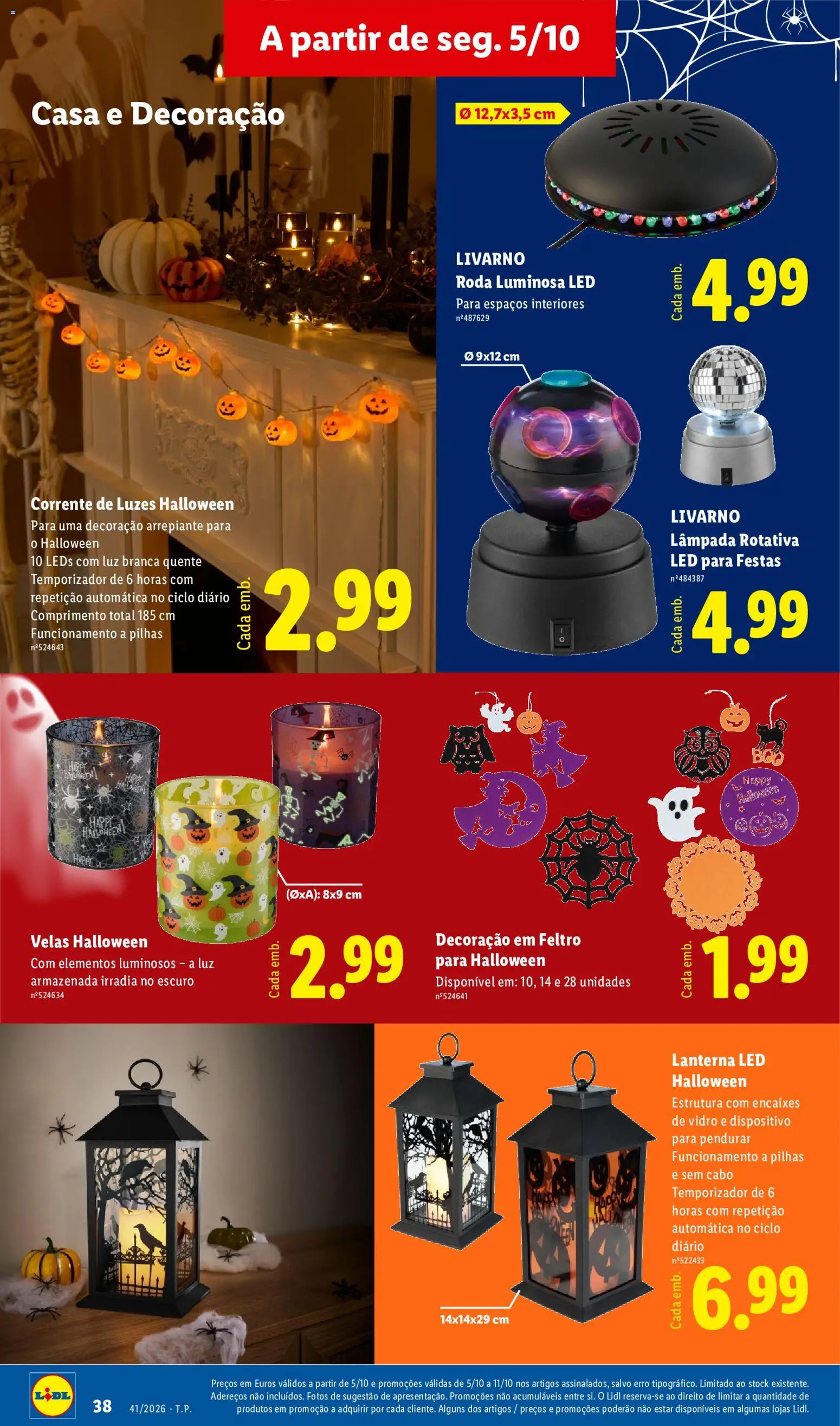 Lidl folheto │ válido de 05/10/2026 | Página: 38