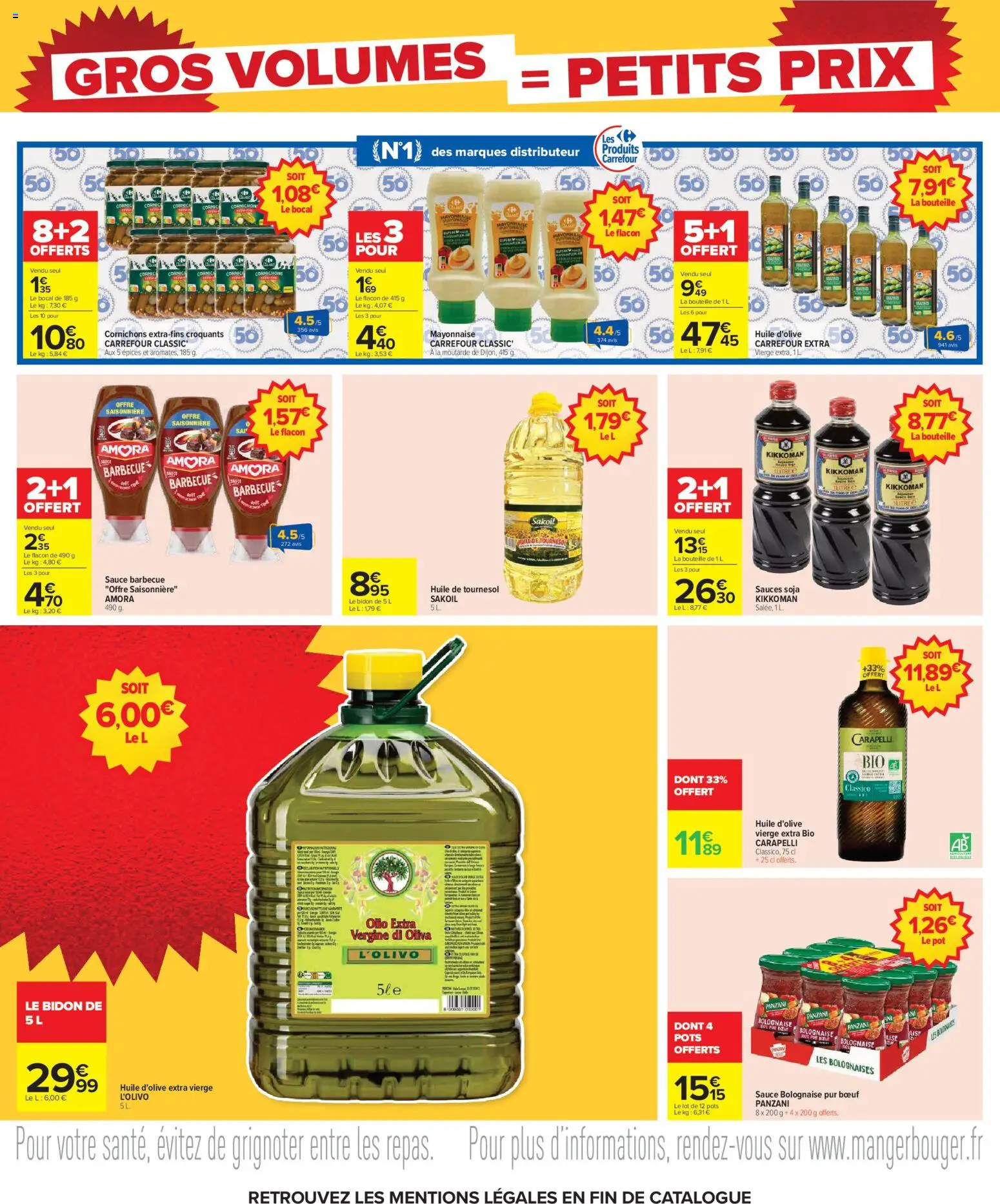{H1} | Page: 8 | Produits: Huile D'olive, Barbecue, Huile de tournesol, Moutarde
