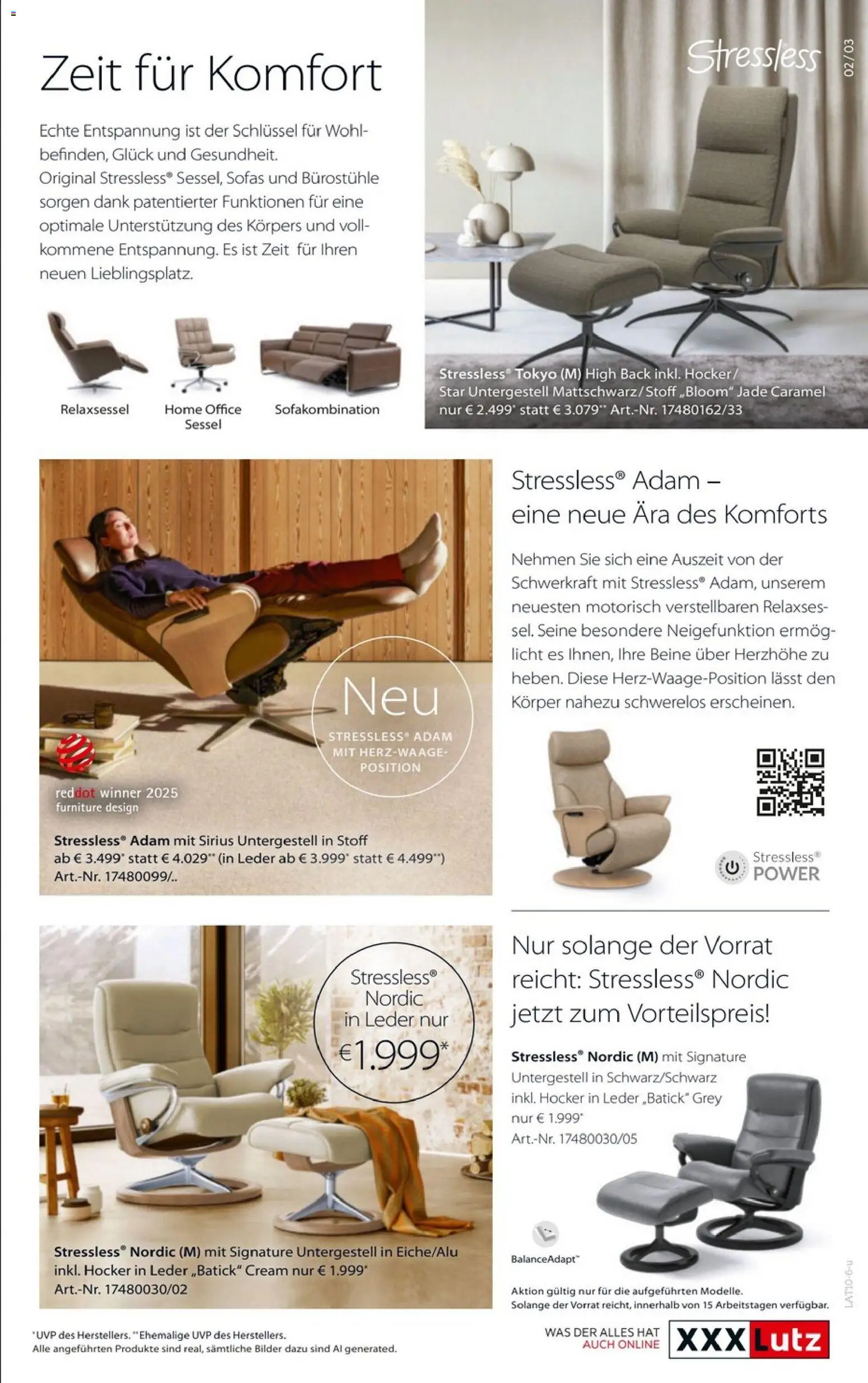 XXXLutz Polstermoebel web gültig ab 13.10.2026 | Seite: 2 | Produkte: Sessel