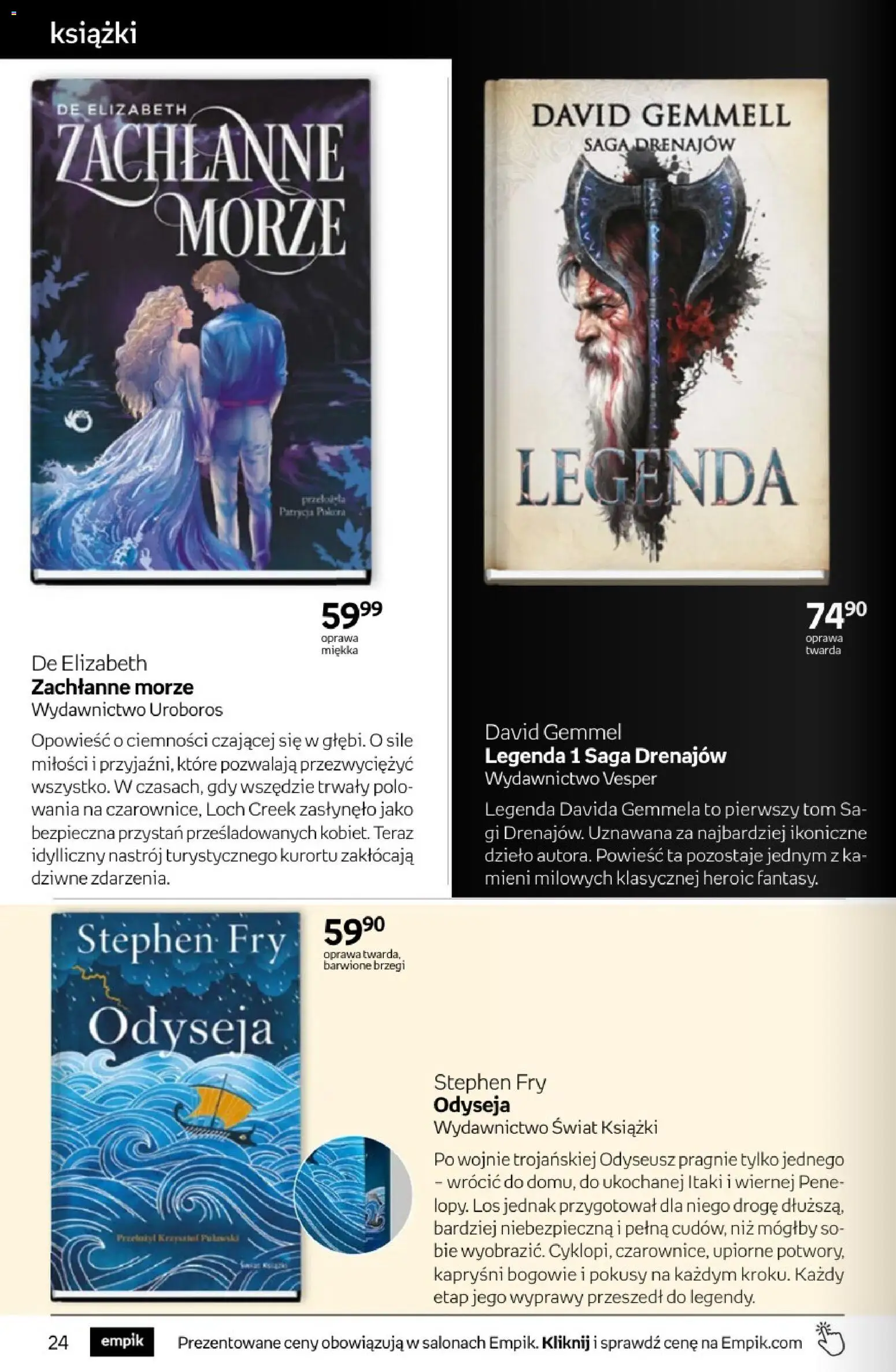 Empik promocje od 15.07.2026 | Strona: 24 | Produkty: Książki