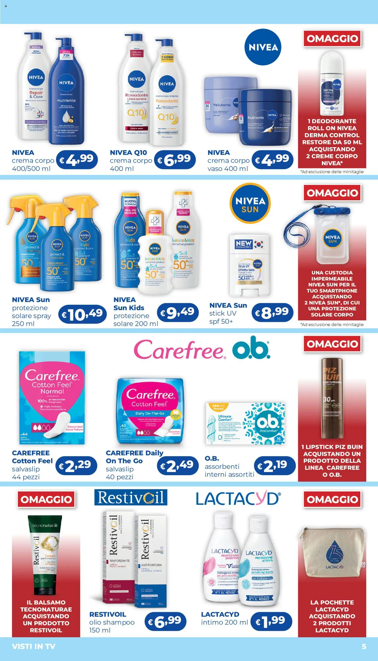 Volantino Acqua e Sapone del 02/07/2026 | Pagina: 5 | Prodotti: Tunica, The, Vaso, Profumo