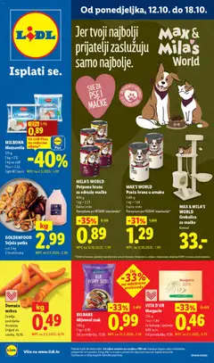 Lidl Katalog - Pregled kataloga iz trgovine Lidl, vrijedi od 12.10.2026