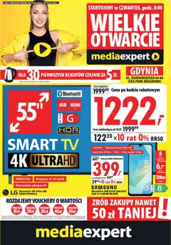 Pogląd oferty "Mediaexpert promocje - Wielkie otwarcie Gdynia" - ważna od 30.04.2026