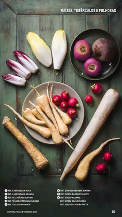 Pré-visualização Makro Especial Frutas e Verduras 2026 válido de 06.03.2026 | Página: 15 | Produtos: Beterraba, Cenoura