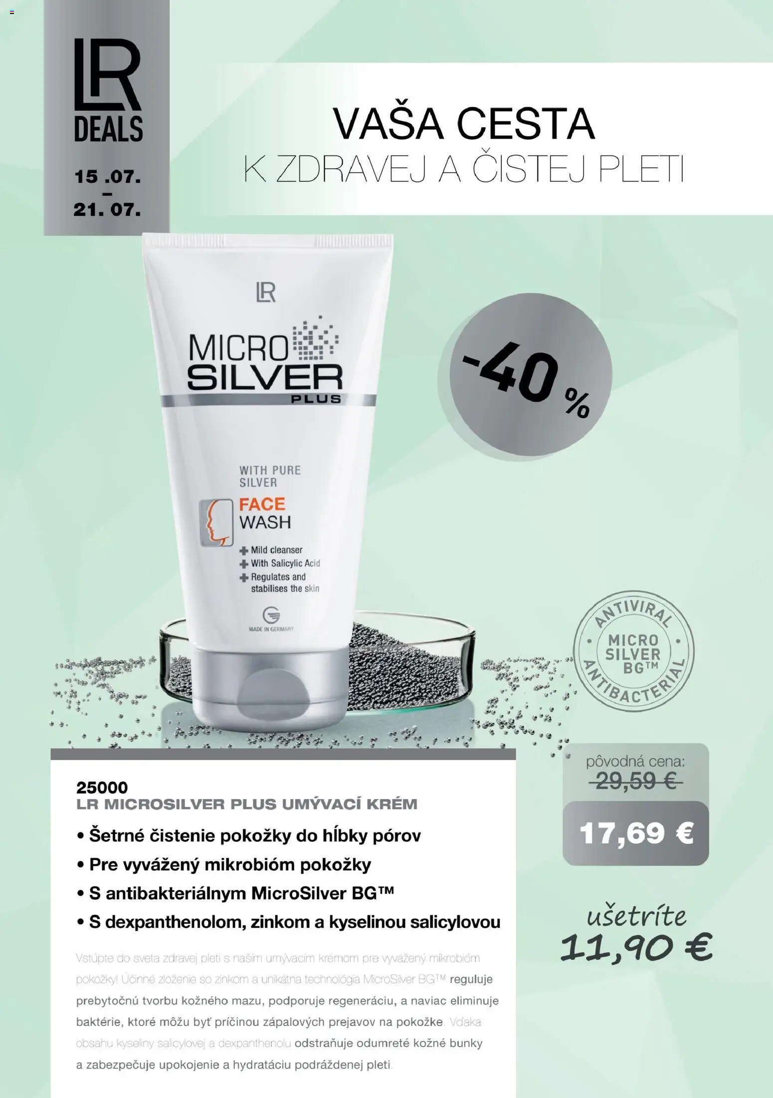 Nové LR akcie – leták je platný od 15.07.2026 | Strana: 4 | Produkty: Krém