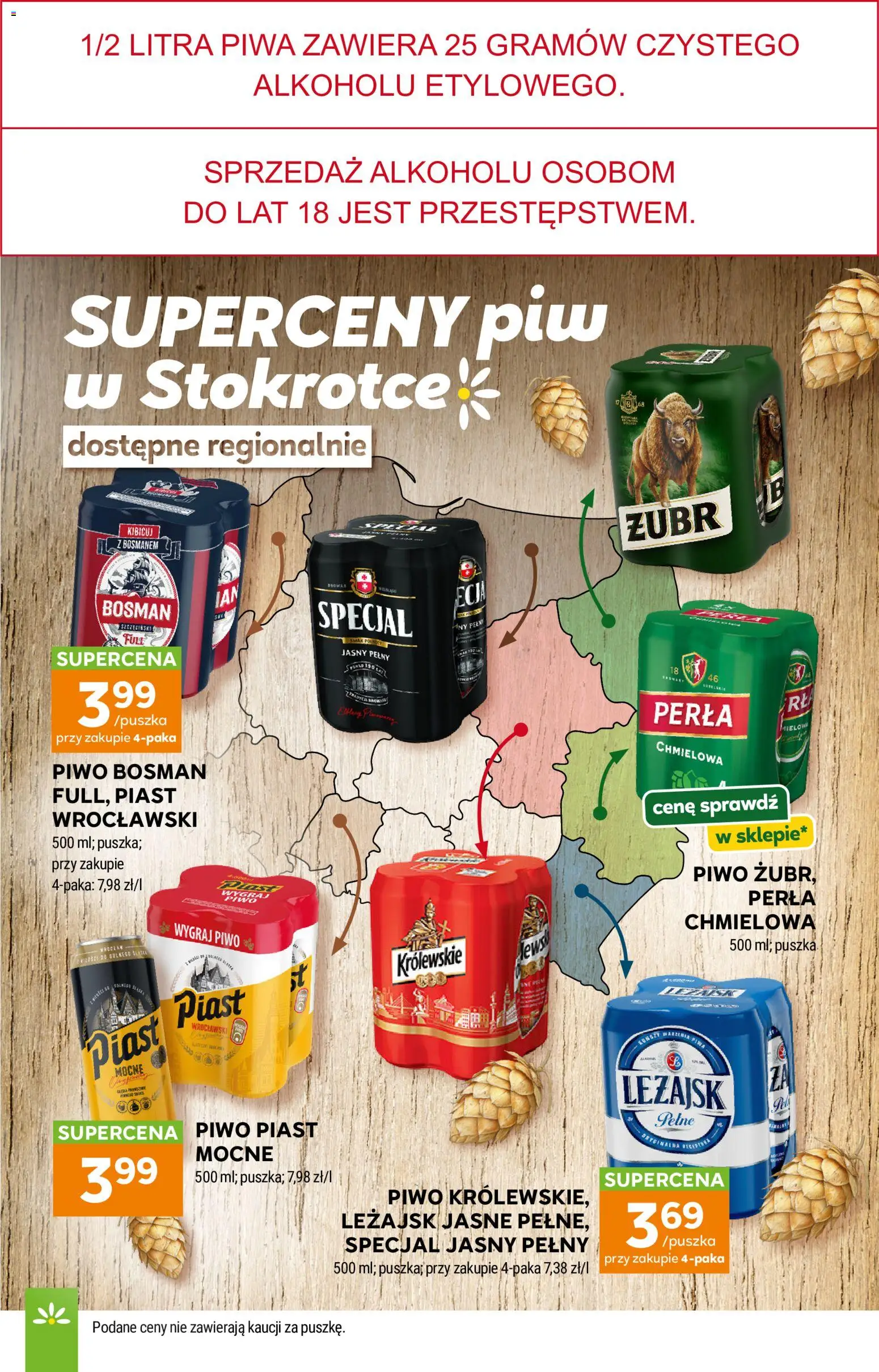 Stokrotka gazetka - Wielki przewrót cenowy od 14.05.2026 | Strona: 19 | Produkty: Stokrotka, Cukier biały, Płatki, Cukier