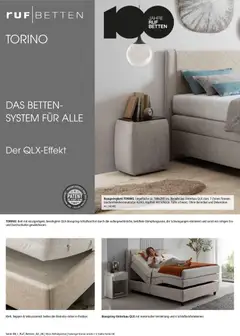 Zurbrüggen ruf Better Spezial ab 01.08.2026 gültig | Seite: 6 | Produkte: Bett, Matratze, Boxspringbett