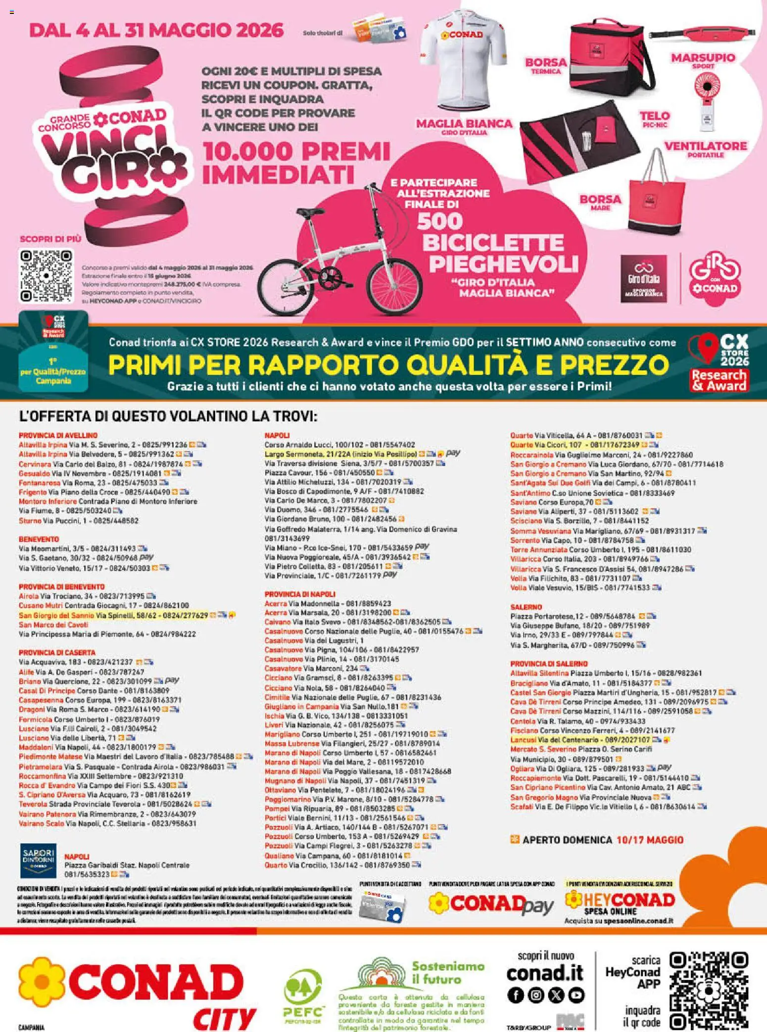 Volantino Conad del 06.05.2026 | Pagina: 16 | Prodotti: Ventilatore, Borsa termica, Borsa, Fan