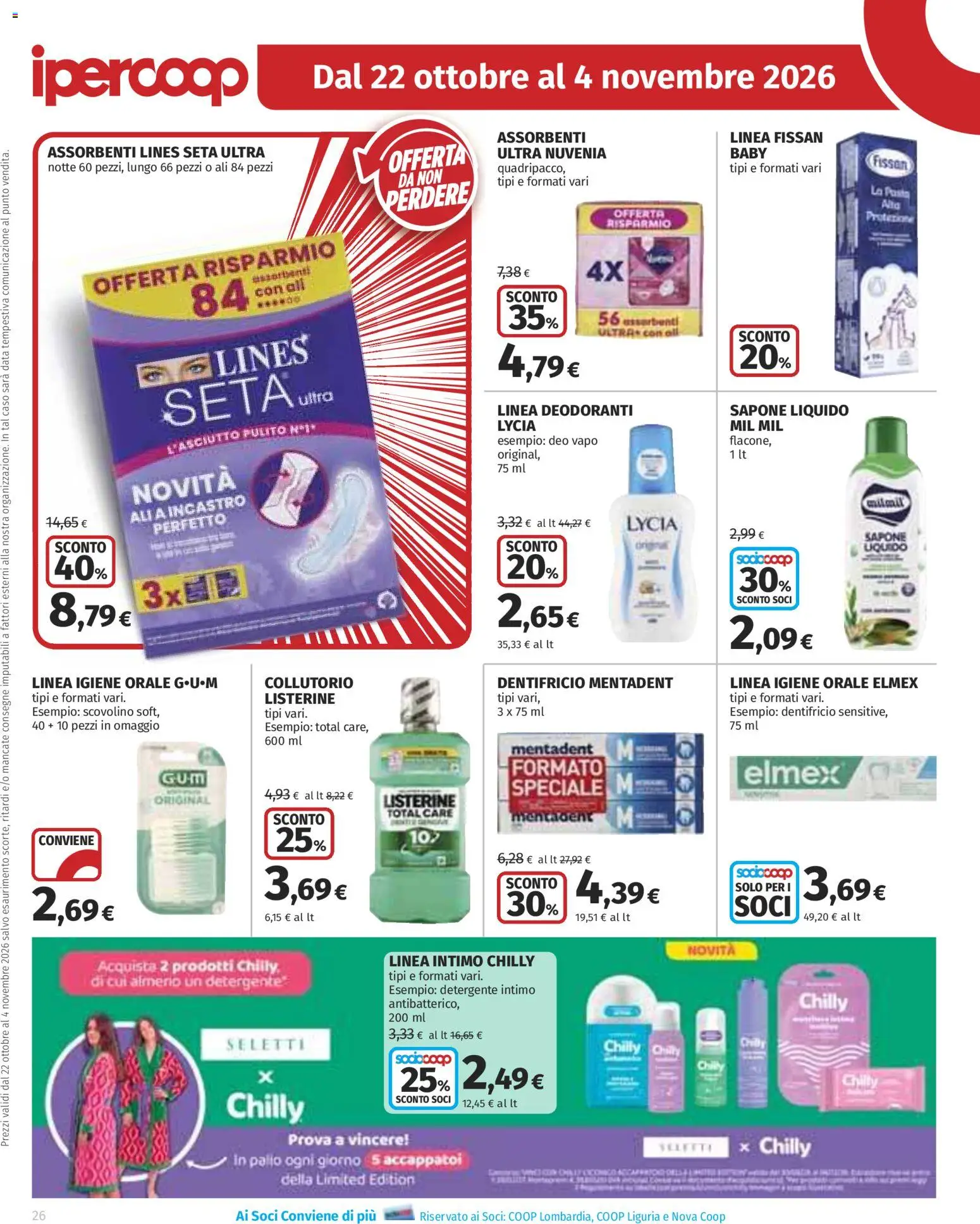 Volantino Ipercoop del 22/10/2026 | Pagina: 26